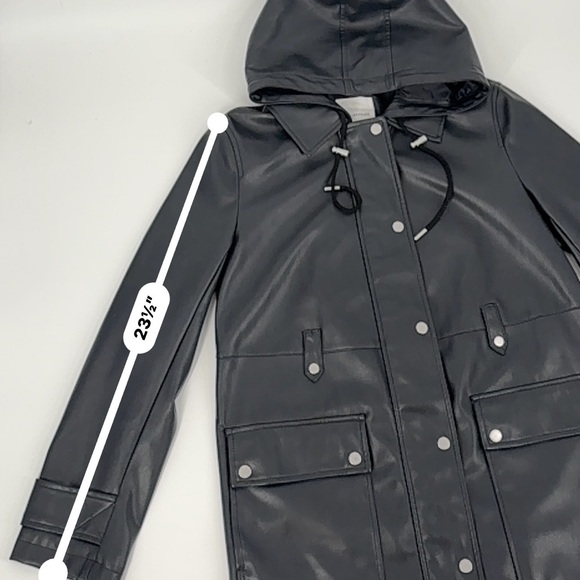 Avec Les Filles Women’s Navy Coat (B50) - Picture 8 of 10